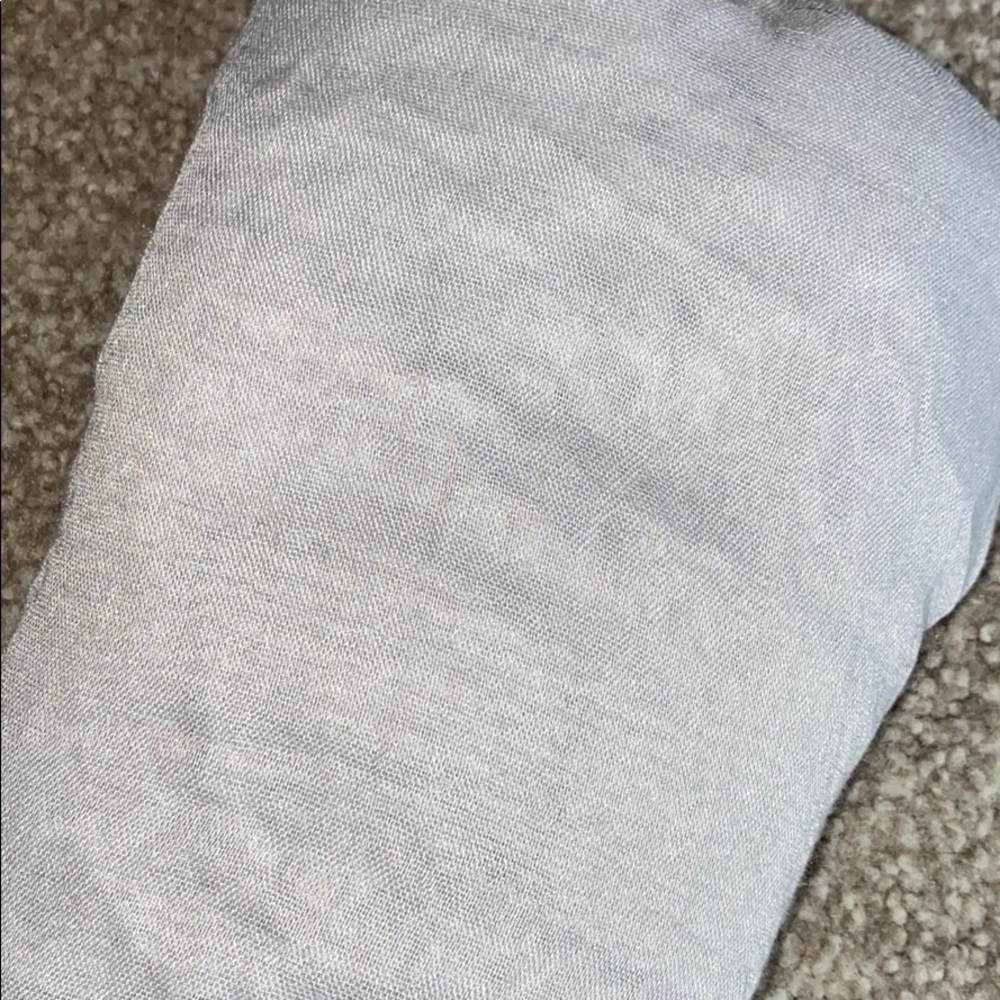 Sheer Blue/Grey Infinity Scarf